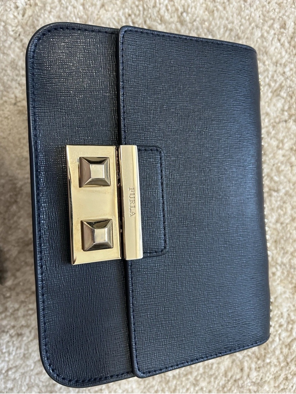 Furla Women's Leather Crossbody Bag Black